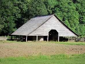 cantilever barn